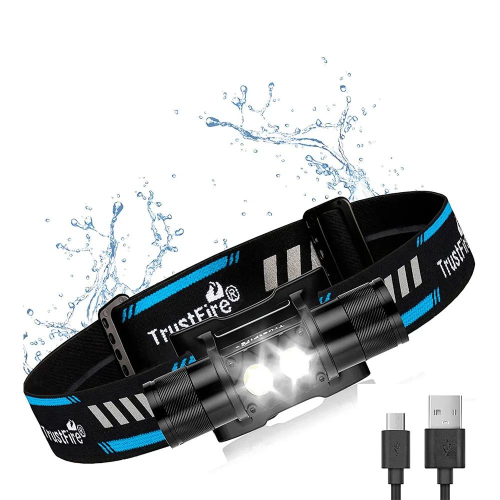 Trustfire-H5R Led 工 18650 ͸ USB  Ʈ, 600lm   , ,   ķ